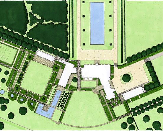 Landscape design A New Estate, Ramsbury, Wiltshire